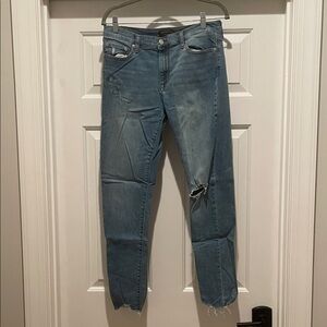 Women’s Banana Republic Distressed Blue Jeans
